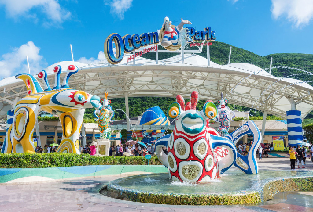 自由暢玩8個主題樂園，欣賞各種表演 (夢幻水都，亞洲動物天地，威威天地，冰極天地，熱帶雨林天地，動感天地，海洋天地，急流天地)